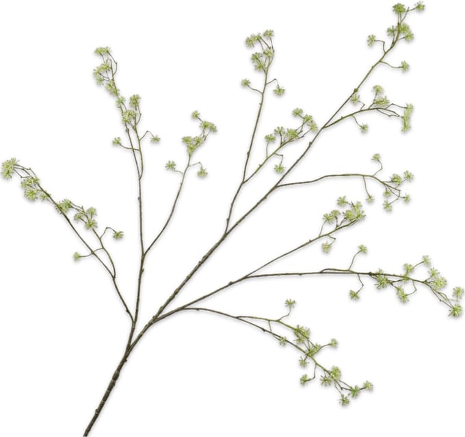 Silk-ka Kunstbloem-Zijden Bloem Dille Tak Groen 137 cm