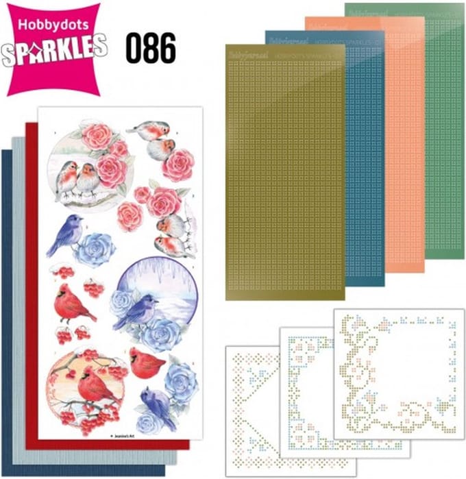 Sparkles Set 86 - Jeanine's Art - Christmas Birds