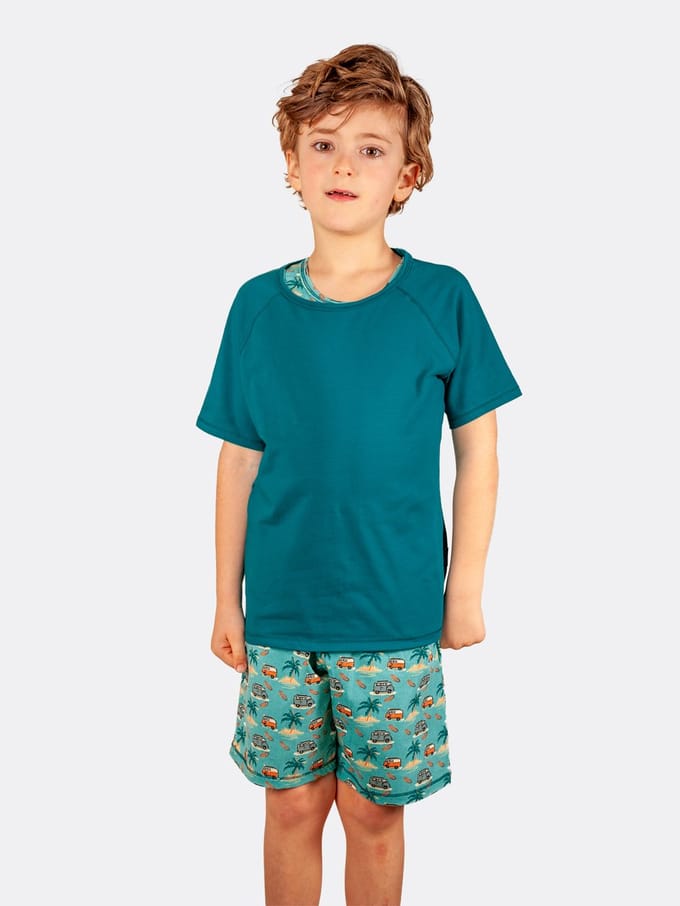 Claesen's® - Jongens Shortama Happy Camper260463-Happycamper.10