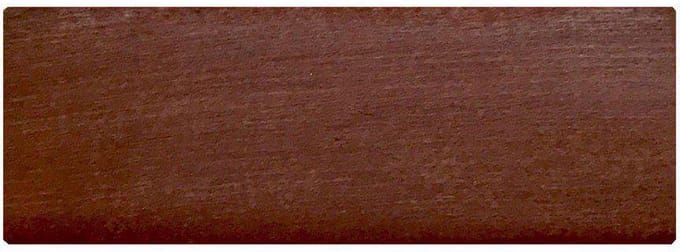 Rechthoekige kersen houten meubelpoot 6 cm