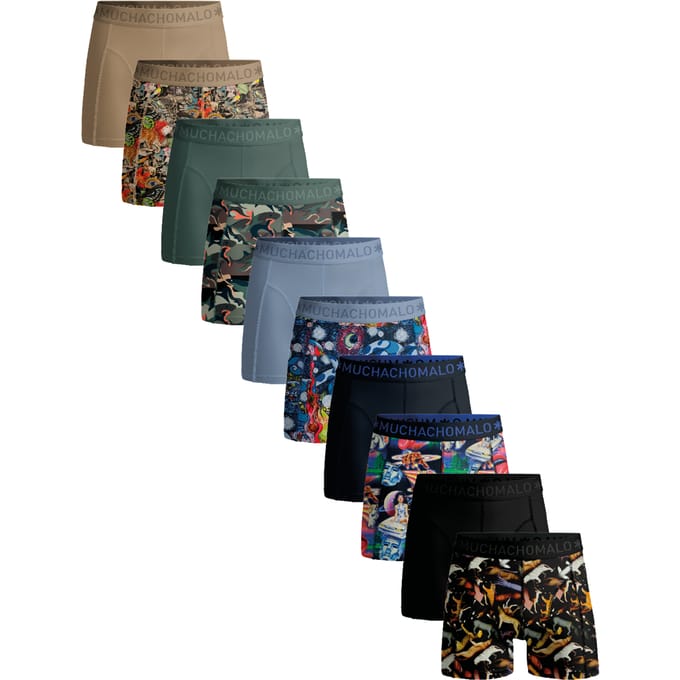 Muchachomalo Heren Boxershorts - 10-Pack - Mannen Onderbroeken