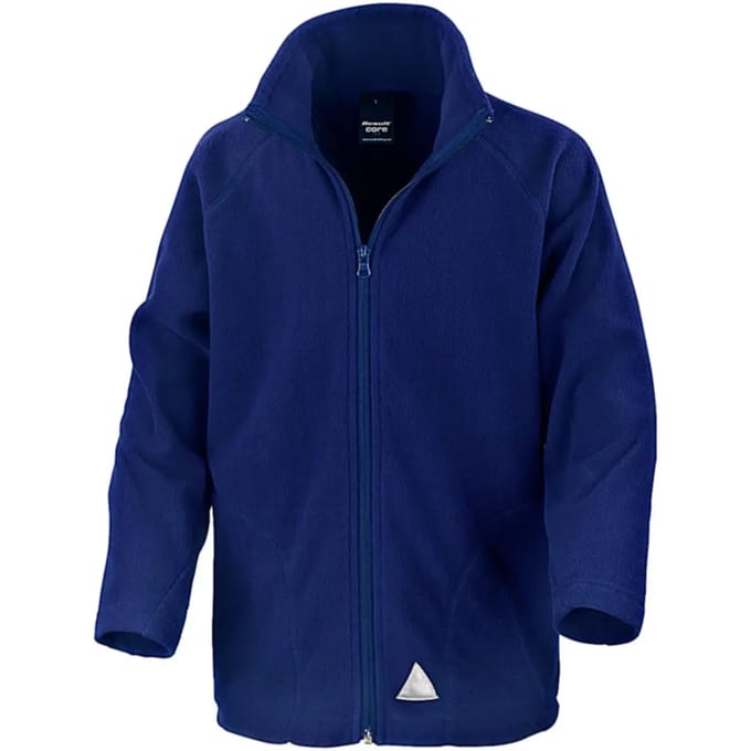 Result Junior Microfleece Jacket RT114J - Royal - M (8-10)