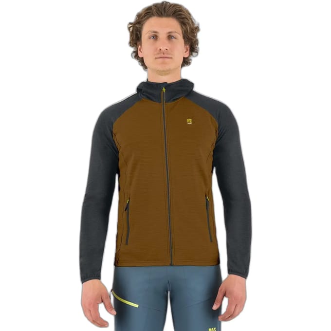 Fleece met capuchon en volledige rits Karpos Ambrizzola