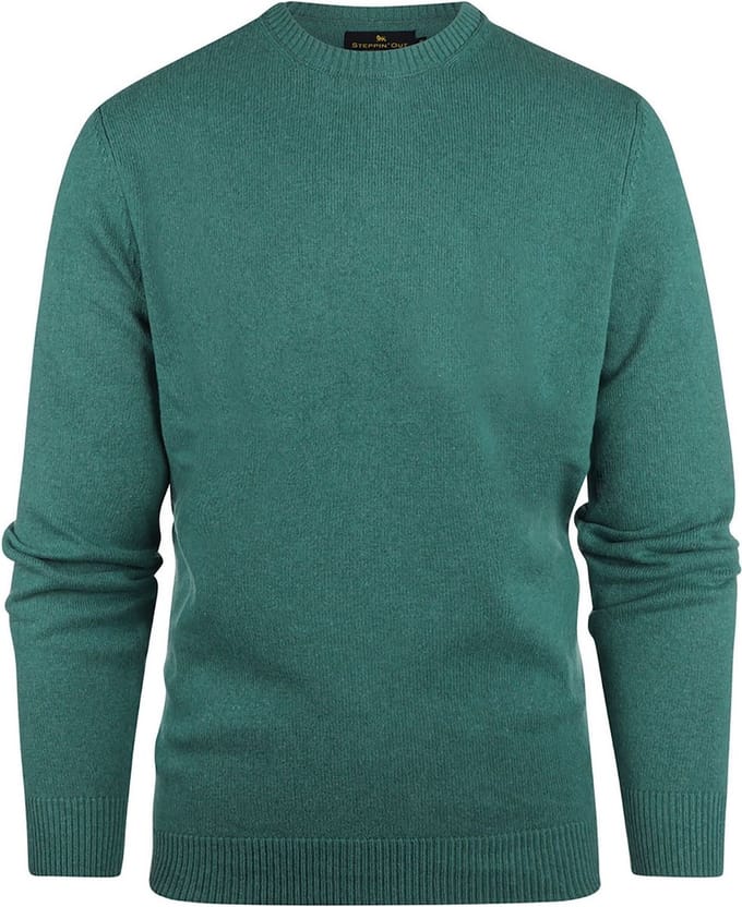 Steppin' Out Trui Medium Groen - Maat XXL - Heren - Pullovers
