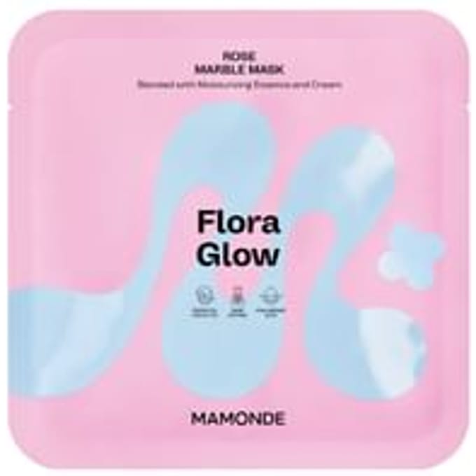 MAMONDE - Flora Glow Rose Marble Mask 36g x 1 sheet
