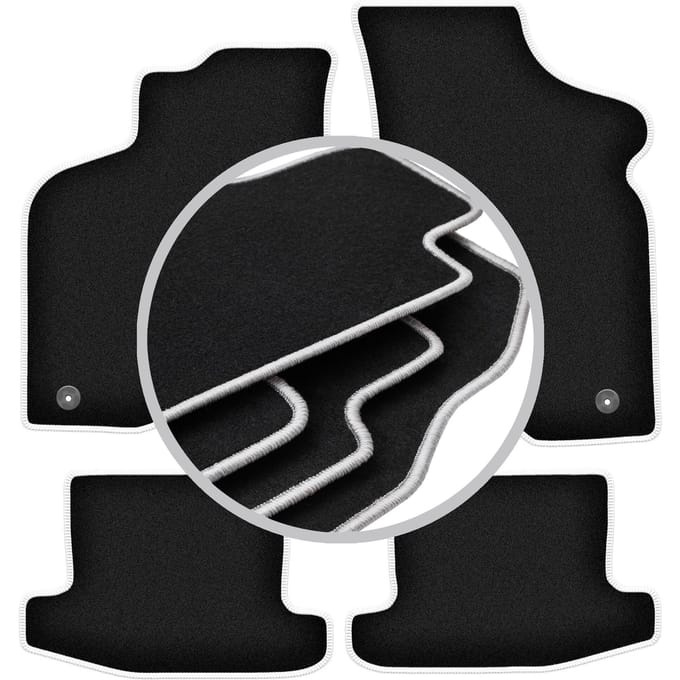 CARLUX-SILVER automatten voor: Volkswagen Lupo hatchback (1997-2005)