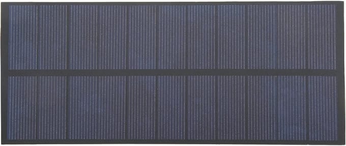 Draagbaar Zonnepaneel - Compacte Lader - Kamperen Buiten - Hoge Efficiëntie - 20x17 cm - Zwart