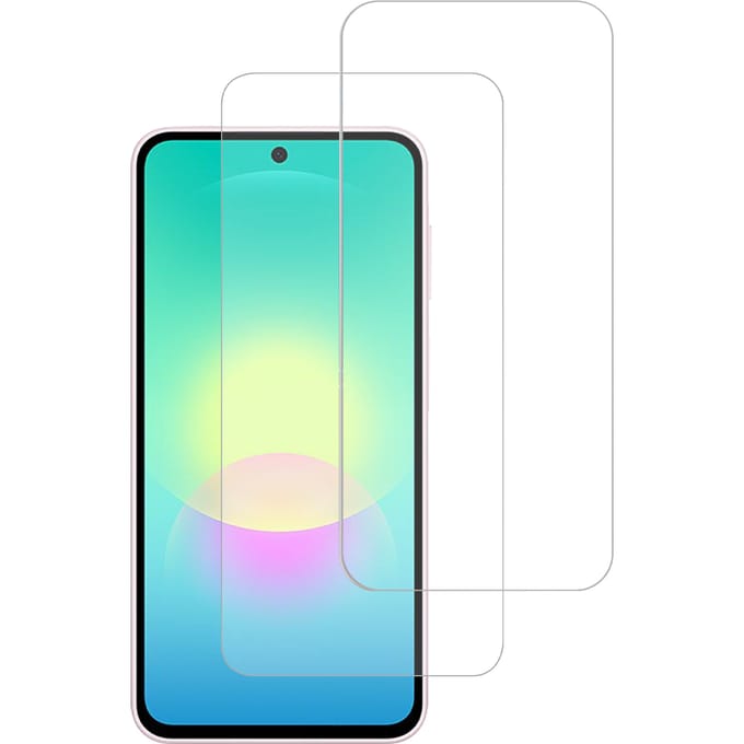 Accezz Screen Protector - Geschikt voor Samsung Galaxy A27 (5G) - 2 Pack Glass Screenprotector