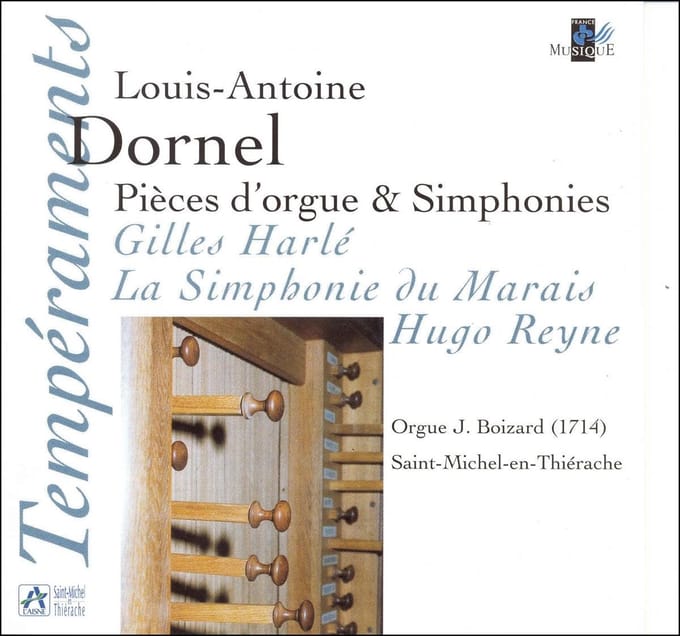 Gilles Harlé, La Symphonie Du Marais, Hugo Reyne - Dornel: Pièces D'Orgue & Simphonies (CD)
