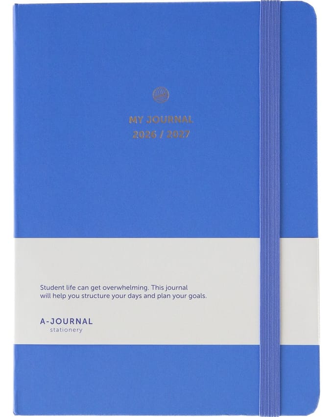 My Journal - Schoolagenda 2026-2027 - A5 - Lavendel blauw
