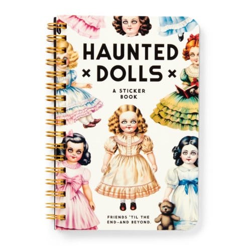 Haunted Dolls Sticker Book - A Brass Monkey Sticker Book