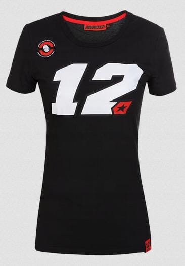 T1761 Maverick Vinales Dames T-shirt Xs white