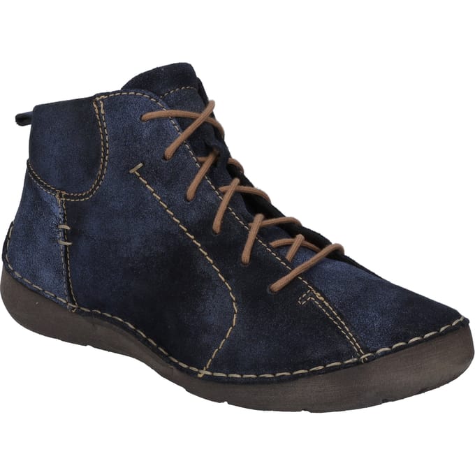 JOSEF SEIBEL Dames Enkellaars Fergey 97 in blauw