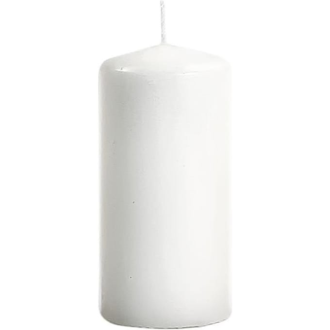 Wiedemann Cilinderkaars/stompkaars - wit - 20 x 7 cm - 103 branduren - zuilkaarsen