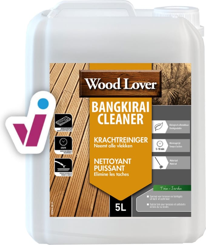 WoodLover Bangkirai Cleaner - 5L