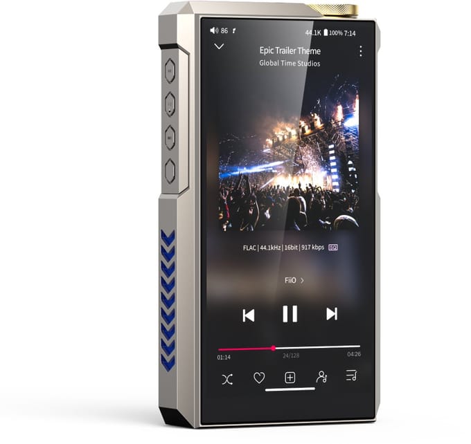FIIO M27 Titanium Goud
