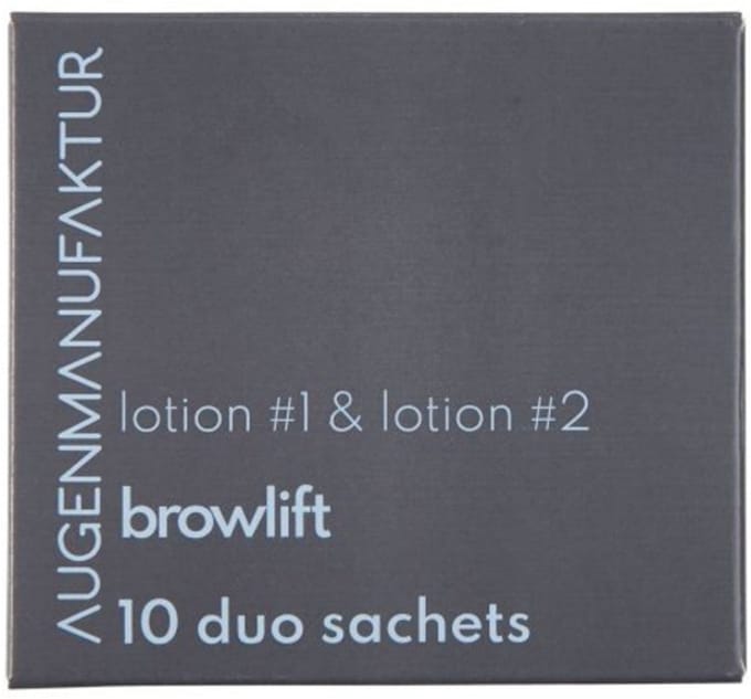 Augenmanufaktur Browlift lotions duo sachets 10-pack