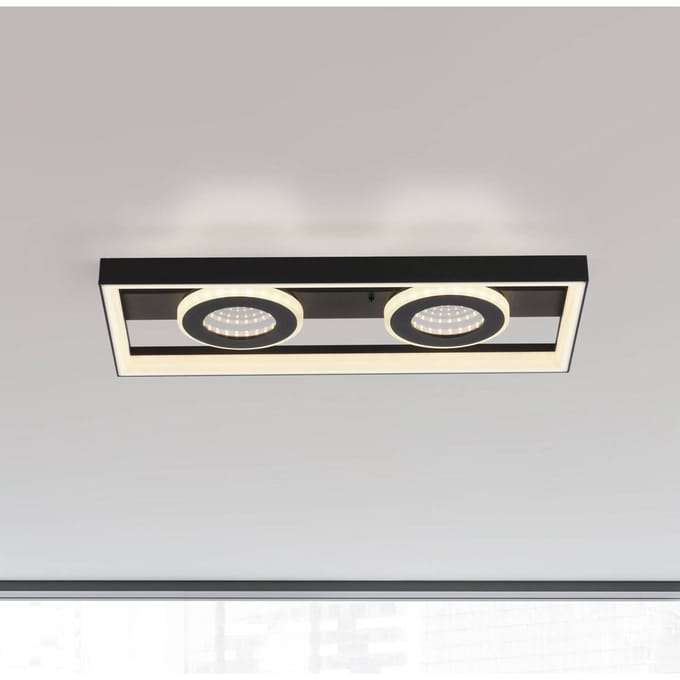 Paul Neuhaus LED plafondlamp Traforo, 45 cm, CCT, dimbaar