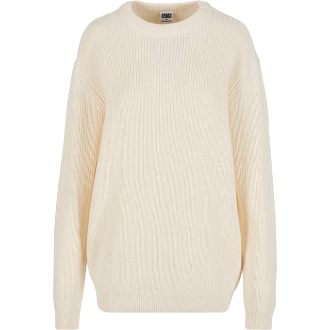 Urban Classics - Rib Basic Sweater/trui - 4XL - Creme