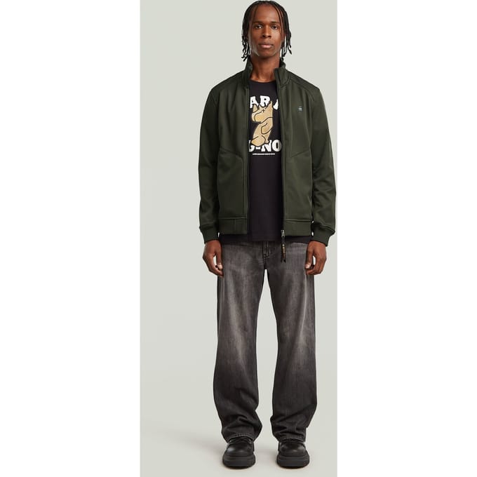 G-Star Softshell Track Jacket Asfalt Taglia: L | Giacche leggere Outlet | Uomo