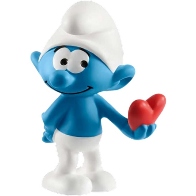 schleich de Smurfen - Smurf met hart - 20817