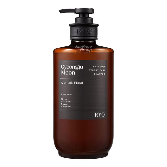 Shampoing Expert Soin Chute de Cheveux Gyeongju Moon Aromatique Floral 585ml black