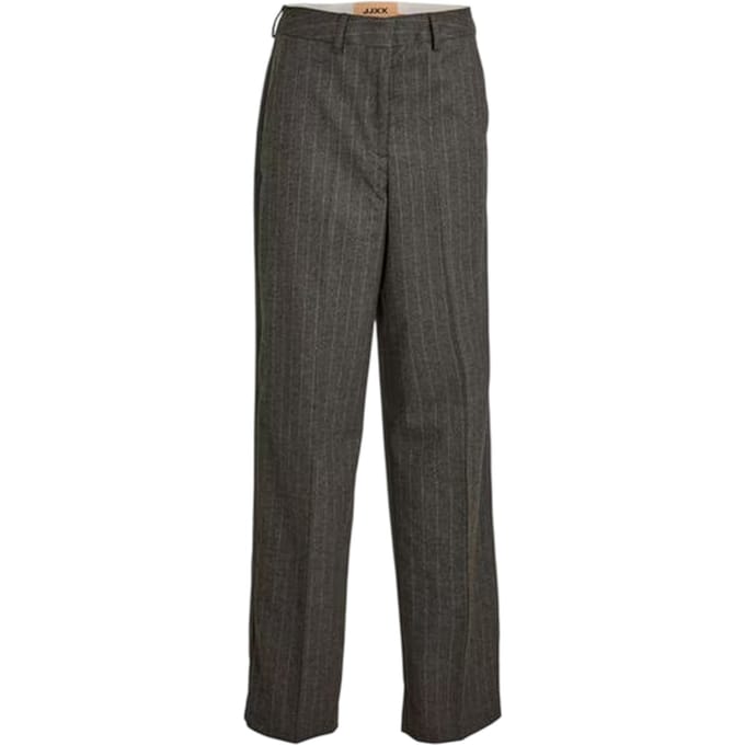 JJXX Dames Streepbroek Recht (Grijs Melange)