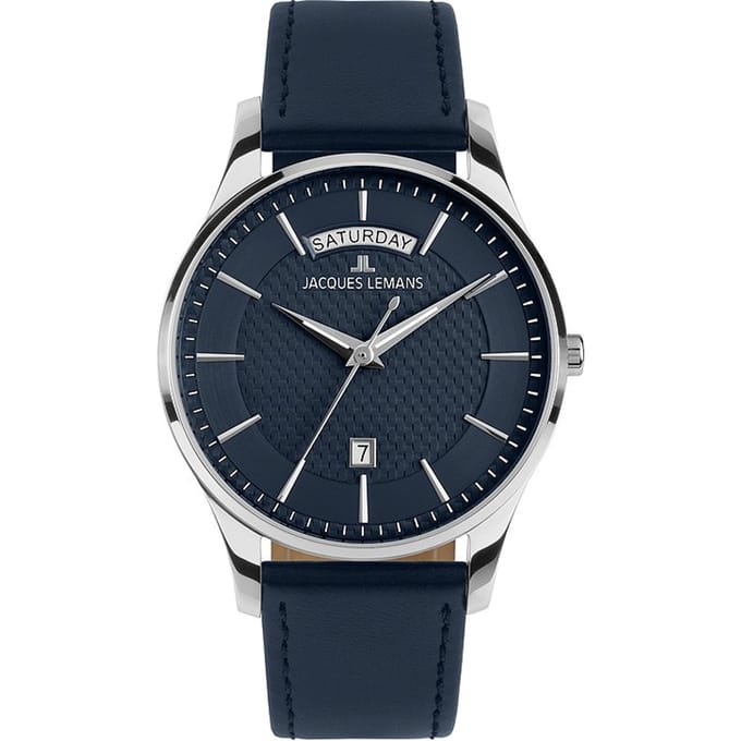 Jacques Lemans - 1-2193C - Polshorloge - Heren - Kwarts - London
