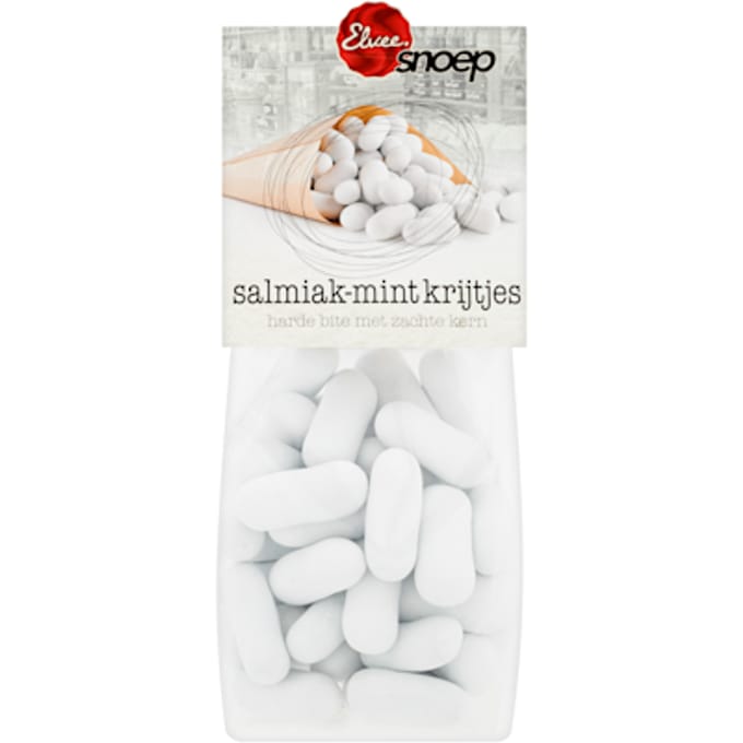 Salmiak & mint krijtjes