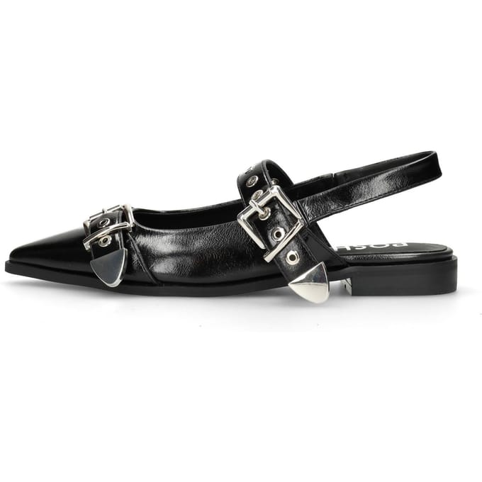POSH by Poelman Dames JULIA Slingbacks - Zwart