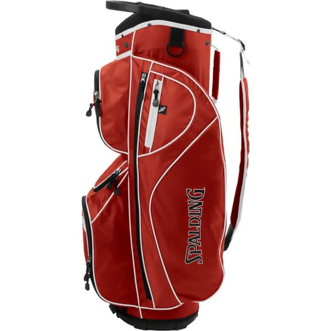 Spalding golftas cartbag rood SX35