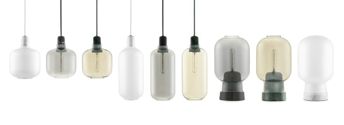Normann Copenhagen Amp Lamp hanglamp large wit
