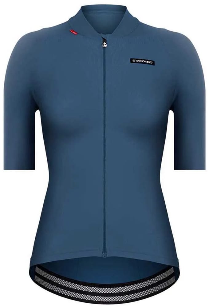 Etxeondo Alda 110lw Korte Mouw Wielertrui Blauw M Vrouw