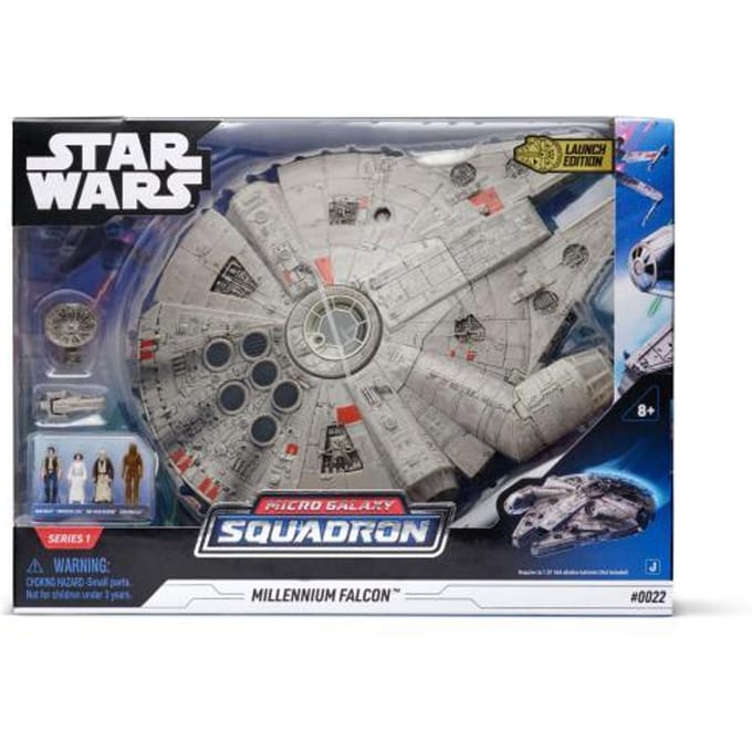 Star Wars Micro Galaxy Squadron Millenium Falcon Actiefiguren en superhelden