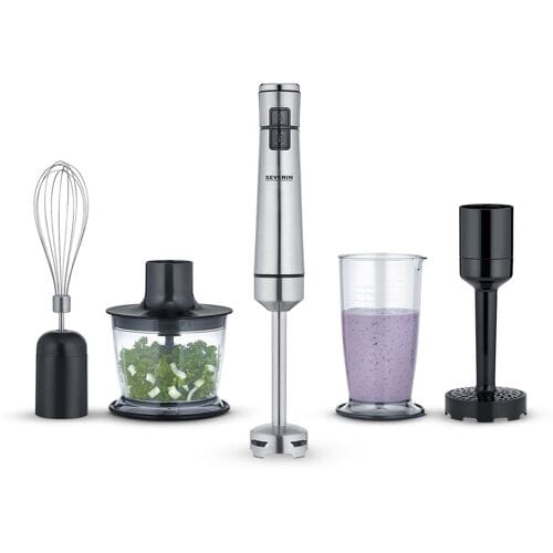 Severin SM 3775 - blender - 800 W zwart/RVS professioneel krachtig