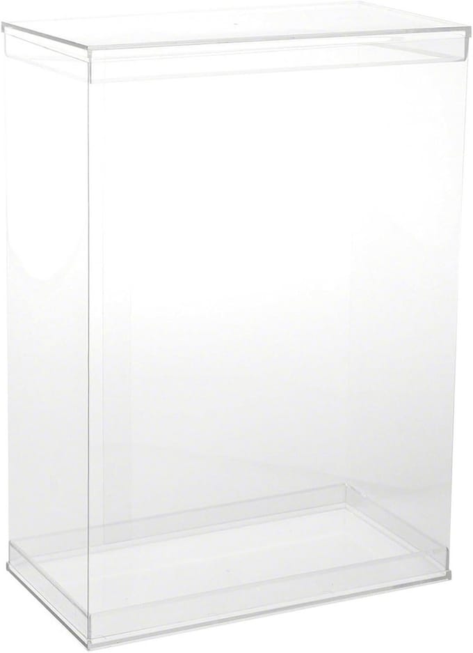 Luxe Opvouwbare Displayvitrine voor Poppen en Actiefiguren, Transparant