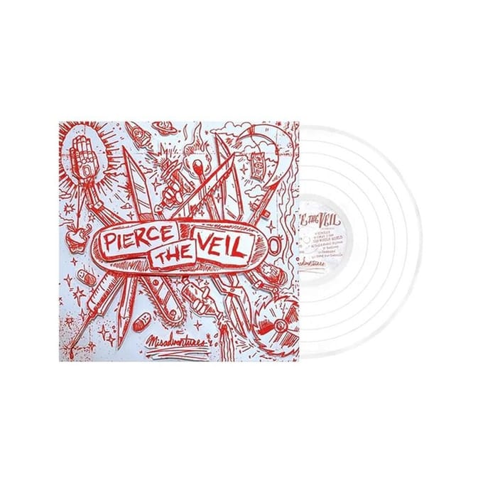 Pierce The Veil LP - Misadventures - voor Geen - standaard