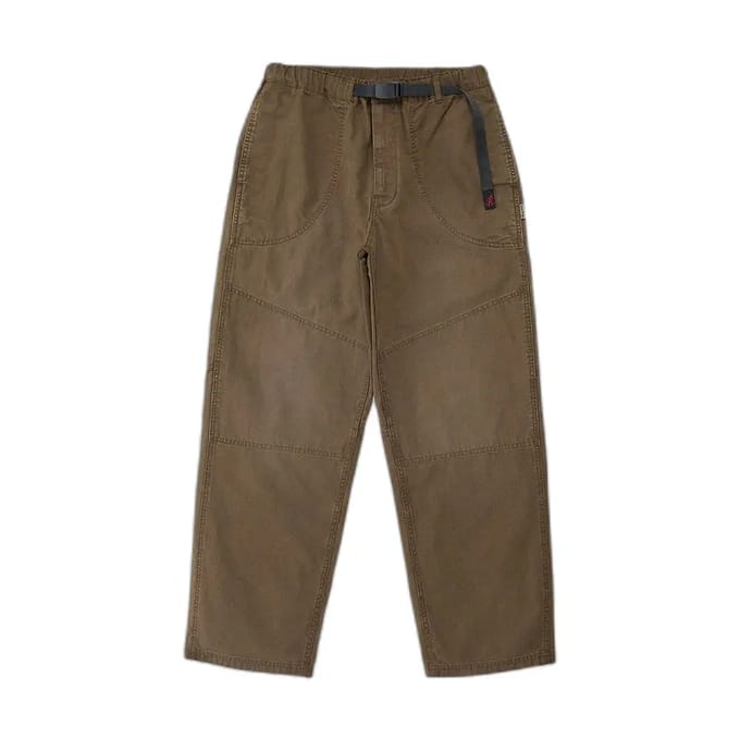 Pantalon met dubbele kniestukken van hennepcanvas Gramicci Hemp Canva