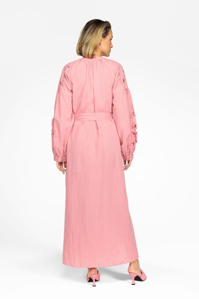 Ibana Dalma Blush Maat: 38 | Maxi Jurken Outlet | Dames | Roze