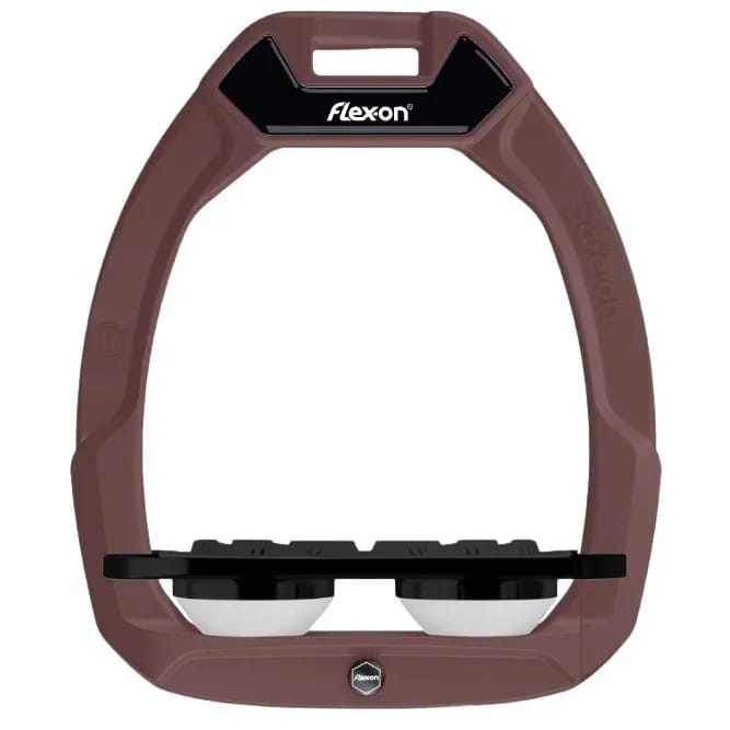 Veiligheidseisen voor paardrijden Plat Grip Bruin/Zwart/Wit Flex-On Safe-On