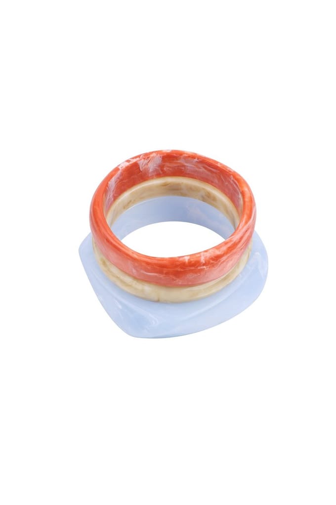 Yehwang Bangle Armbanden - 3 stuks - Zonsondergang armband - Verkleurt niet