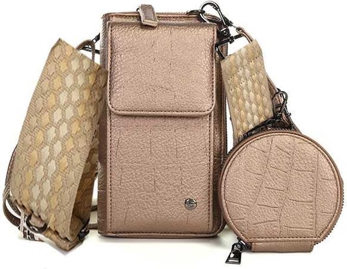 Classic champagne portemonnee / telefoontasje Malaga OLP13113
