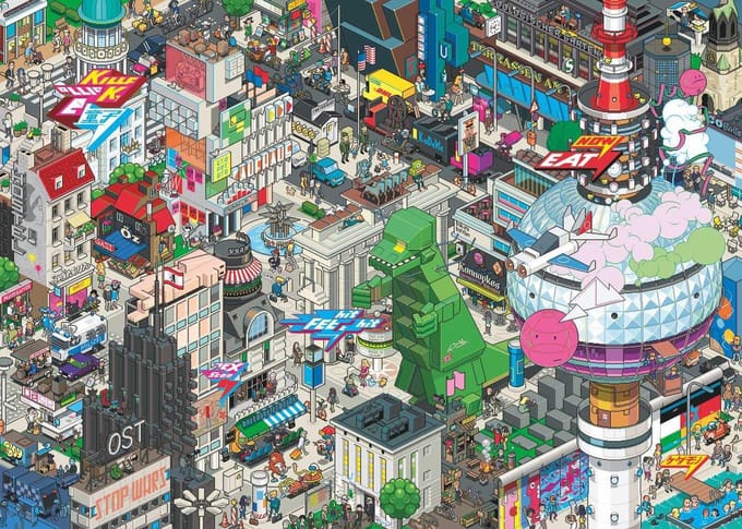 Heye Puzzel Berlin Quest 1000.
