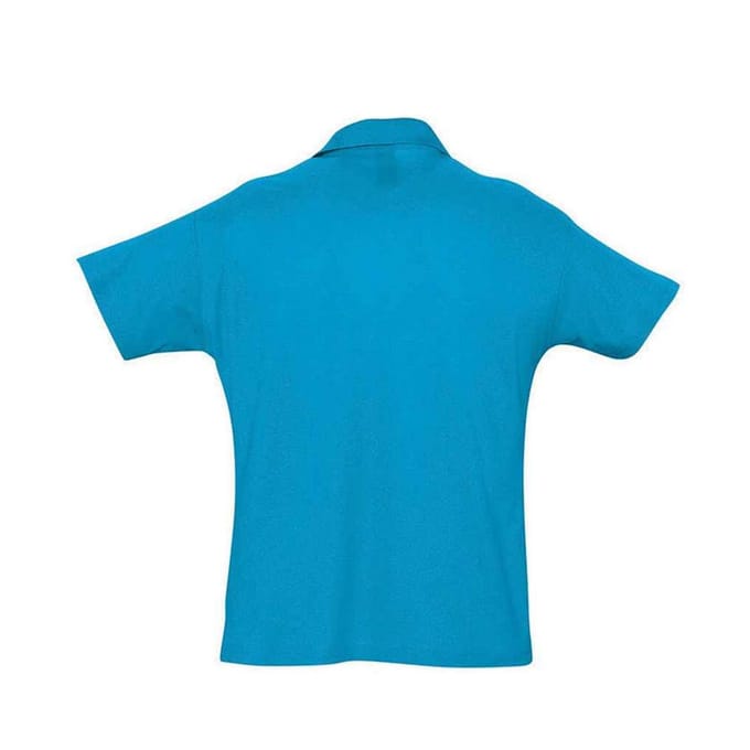 SOLS Heren Zomer II Poloshirt (Aqua)