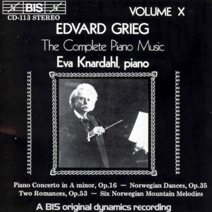 Eva Knardahl - Piano Concerto In A Minor, Op. 16 (CD)