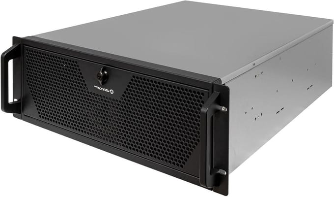 Server Behuizing - Rackkast - Server Installatie - 600mm Diepte - 4U - Zwart