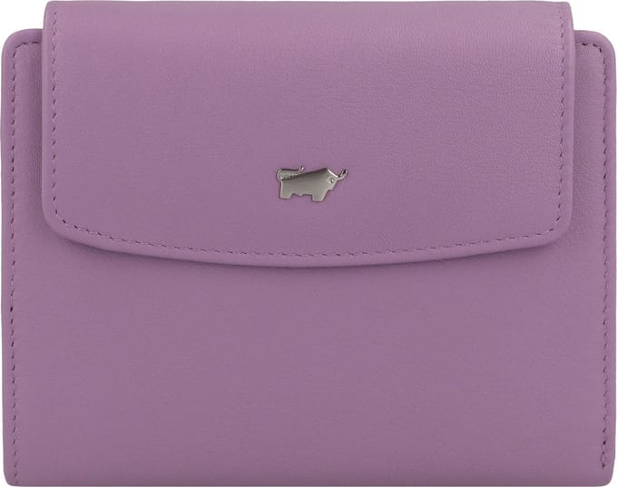 Braun Büffel Leren Portemonnee Joy Wallet Amethyst Paars