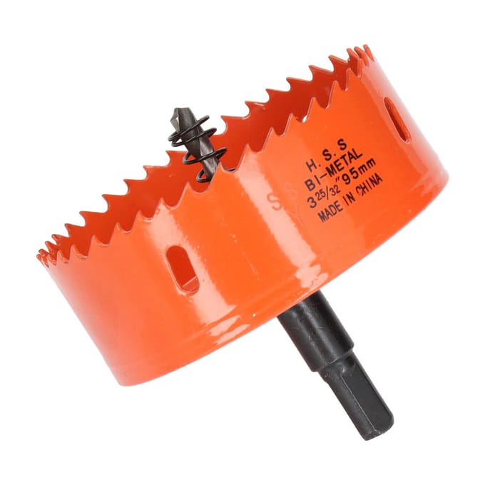 Bimetalen Gatzag HSS met Heavy Duty As voor Cornhole Borden Hout PVC Metaal Boormachine Onderdelen 3