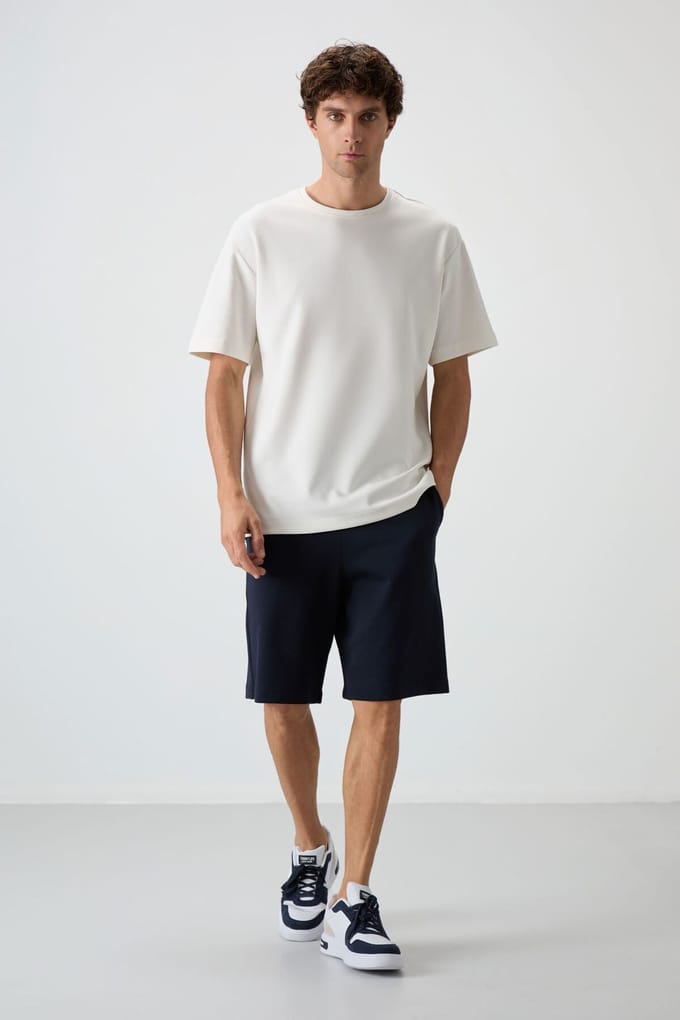 Oversized T-shirt en Shorts Set