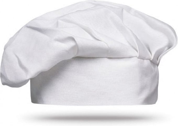 6x Luxe witte kinderfeestjes koksmuts